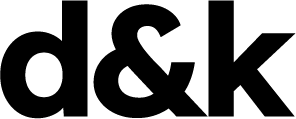 d&k design Logo schwarz